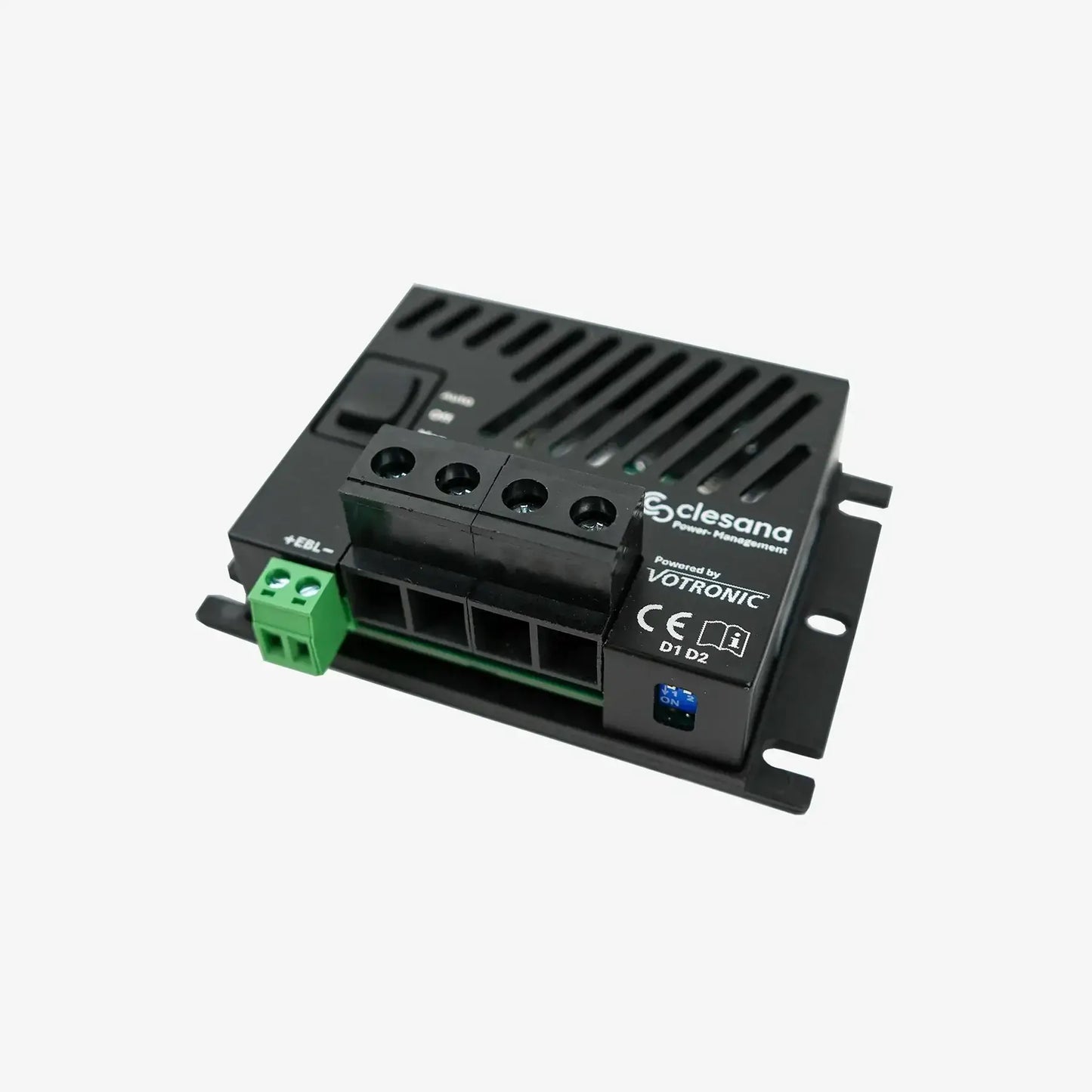 Clesana Power-Management unit by Votronic for efficient energy management and easy installation.