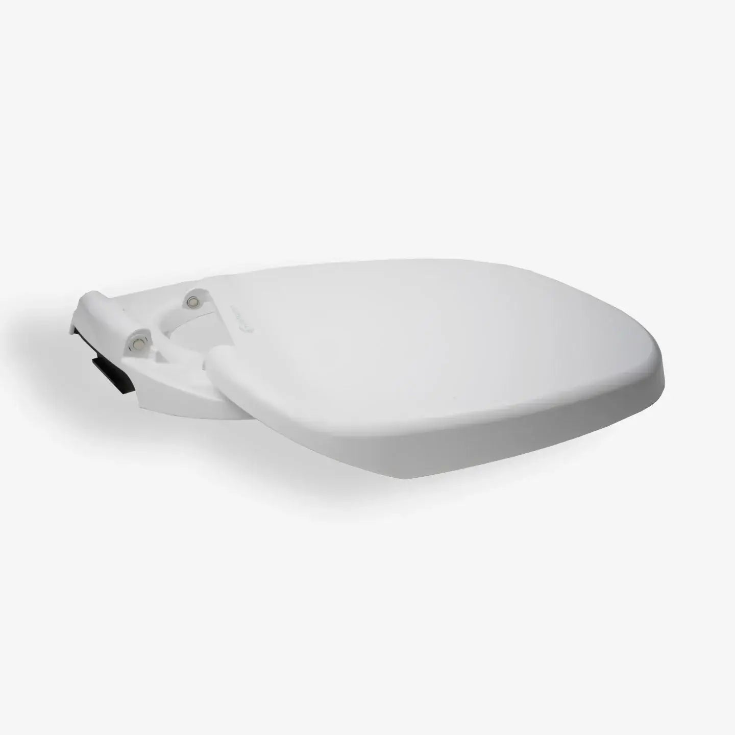 Clesana Umbausatz Magnet-Deckel, kompatibel mit Folienliner Toiletten, weiß, einfach zu installieren, Soft-Close Mechanismus.