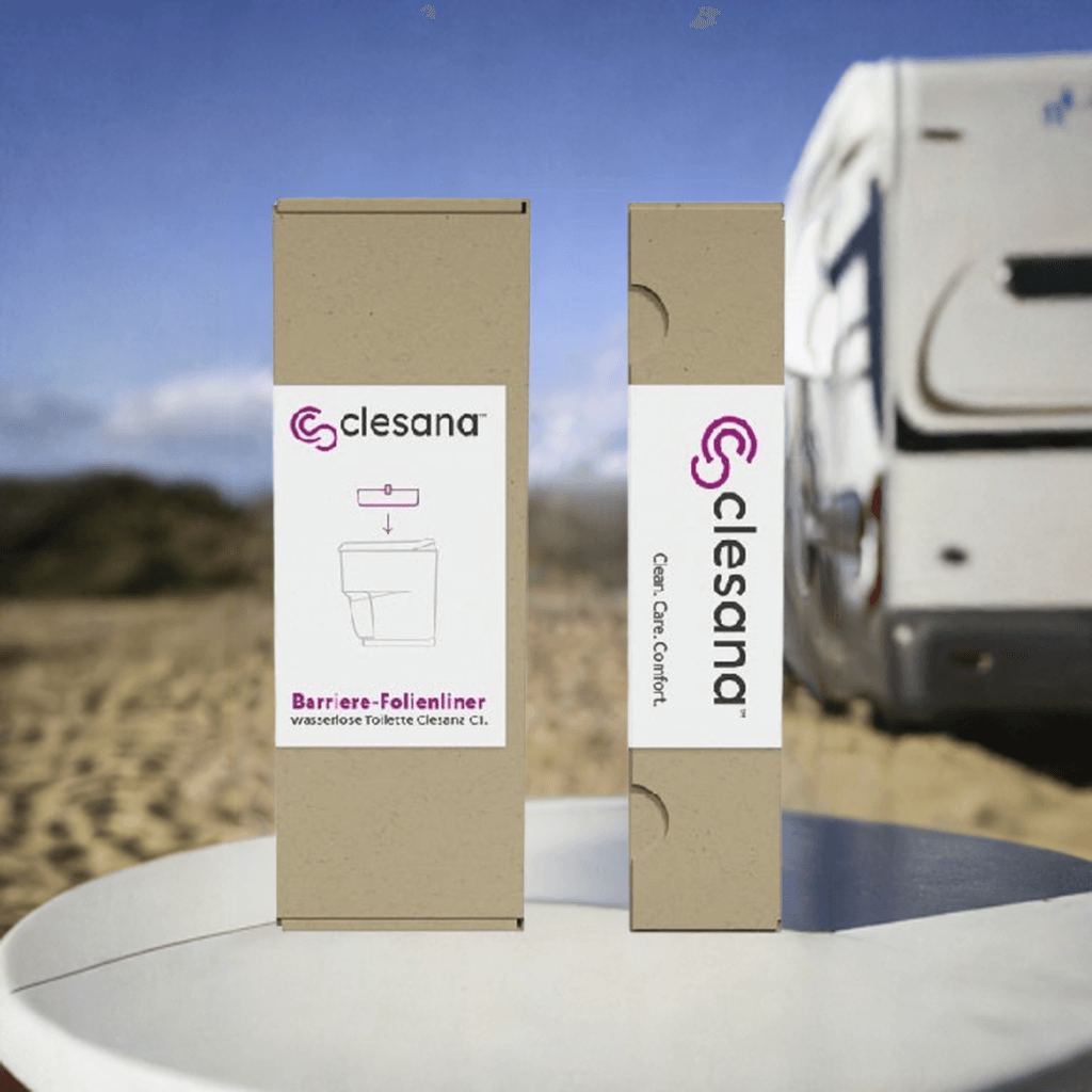 Strandbild der Clesana Folienliner für die C1 Folientoilette