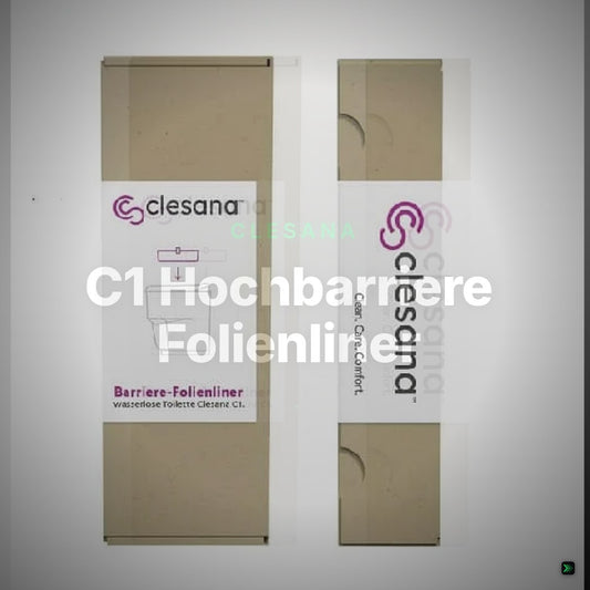 Clesana C1 Hochbarriere Folienliner – Clean Showcase
