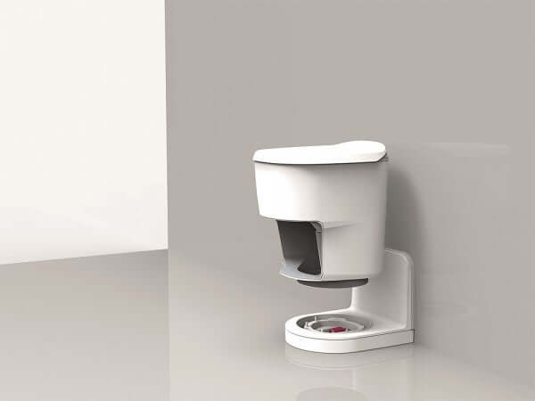 Die Clesana C1 Toilette (weiß) clesana.shop