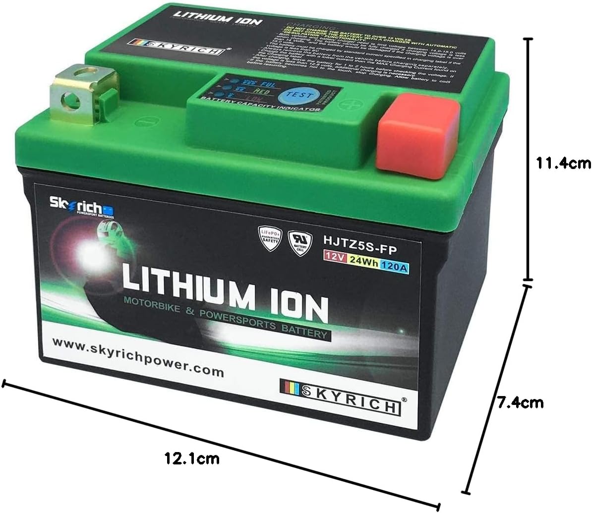 Lithium-Ionen Batterie passend zum Clesana Power-Management
