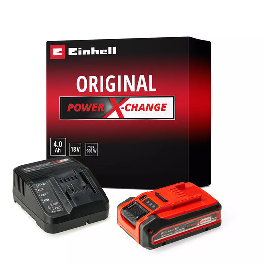 Einhell Starter-Kit für die Clesana X1 - PXC+ Akku mit Ladegerät