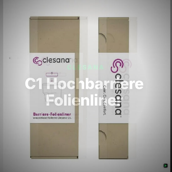 Clesana C1 Hochbarriere Folienliner – Clean Showcase