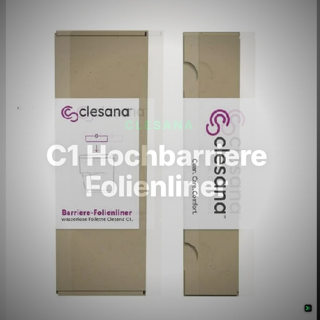 Clesana C1 Hochbarriere Folienliner – Clean Showcase
