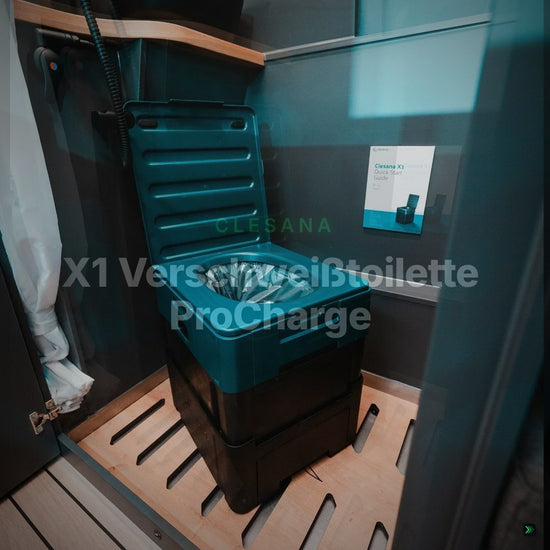 Clesana X1 Verschweißtoilette ProCharge – Clean Showcase