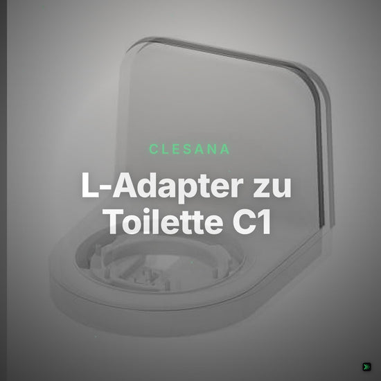 L-Adapter zu Toilette C1 – Clean Showcase