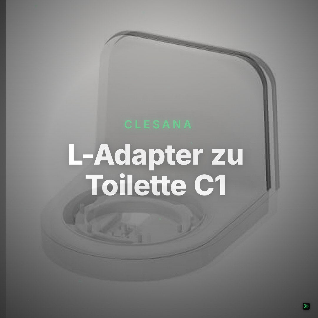 L-Adapter zu Toilette C1 – Clean Showcase