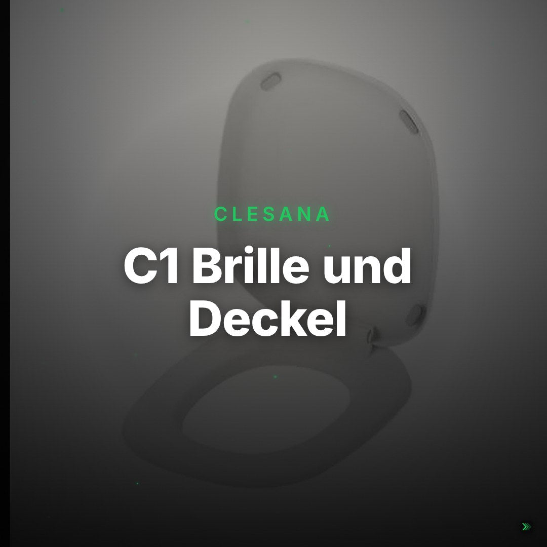 Clesana C1 Brille und Deckel – Clean Showcase